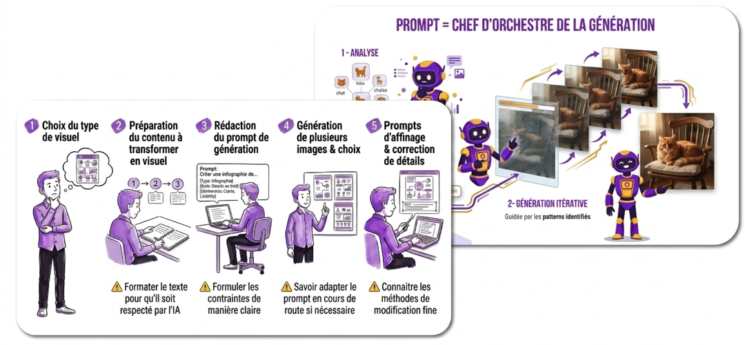 Création de visuels/slides PPT avec l'IA