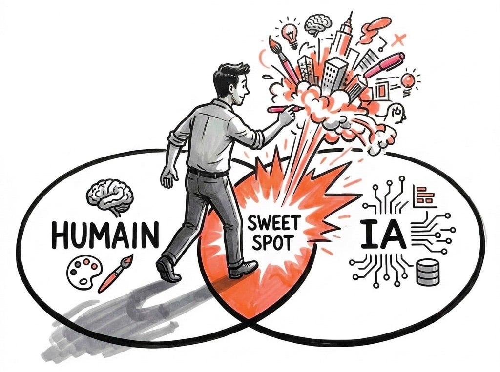 IA comme sweet spot créatif 